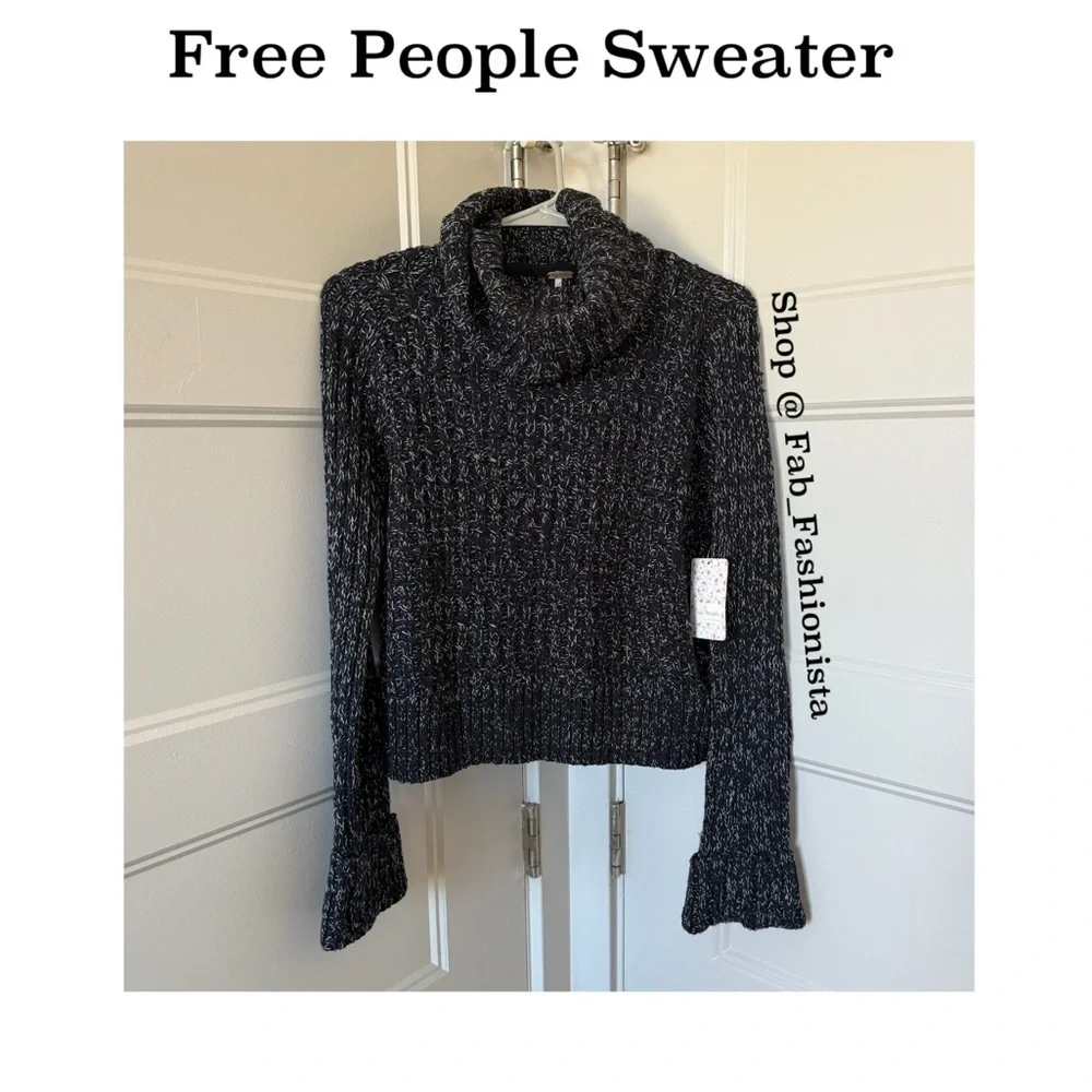 Free People Marble Sweater medium